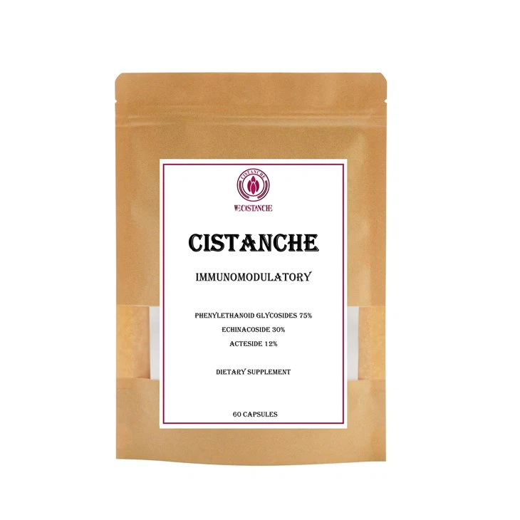 Suplement diety Cistanche Immunomodulujący fenyloetanoid Glikozydy 75 procent Echinakozyd 30 procent Akteozyd 12 procent