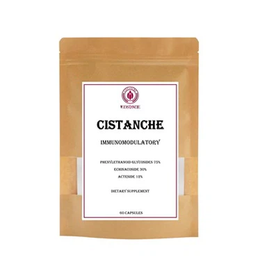 Suplement diety Cistanche Immunomodulujący fenyloetanoid Glikozydy 75 procent Echinakozyd 30 procent Akteozyd 12 procent